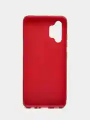 Бордовый чехол Samsung Galaxy A32 4G (Самсунг Галакси А32) силиконовый цветной матовый
