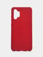 Бордовый чехол Samsung Galaxy A32 4G (Самсунг Галакси А32) силиконовый цветной матовый