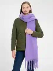 Аметистовый шарф женский , зимний , теплый , подарок Новый год