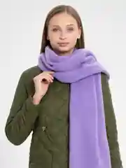 Аметистовый шарф женский , зимний , теплый , подарок Новый год