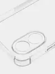 Чехол для Oppo A38, A18 противоударный силиконовый ROSCO прозрачный с усиленными углами