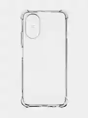 Чехол для Oppo A38, A18 противоударный силиконовый ROSCO прозрачный с усиленными углами