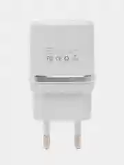 Сетевое зарядное устройство Hoco C11, белое, 1 разъем USB, 1 A
