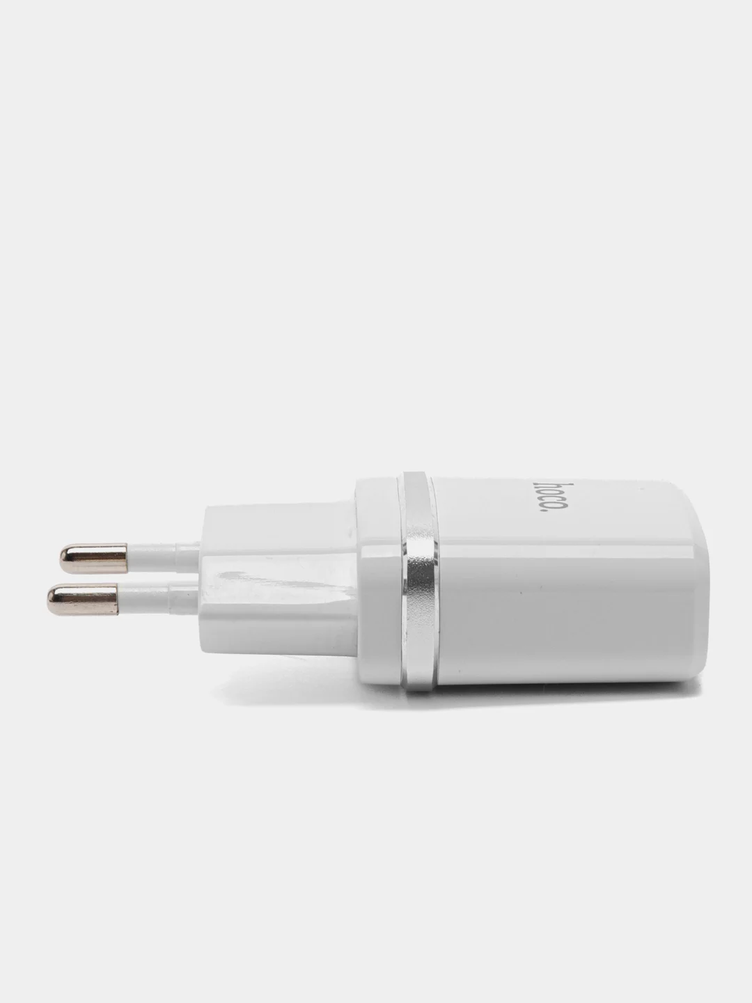 Сетевое зарядное устройство Hoco C11, белое, 1 разъем USB, 1 A