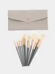Серый кисти для макияжа, набор кистей, кисточки