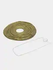 Золотой шар-фонарик бумажный для декора