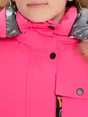 Фуксия комбинезон зимний для девочки