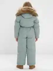 Мятный комбинезон зимний для девочки