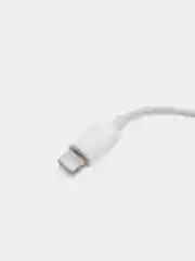 Белый наушники проводные с микрофоном для всех моделей iPhone, с разными разъемами, для Android