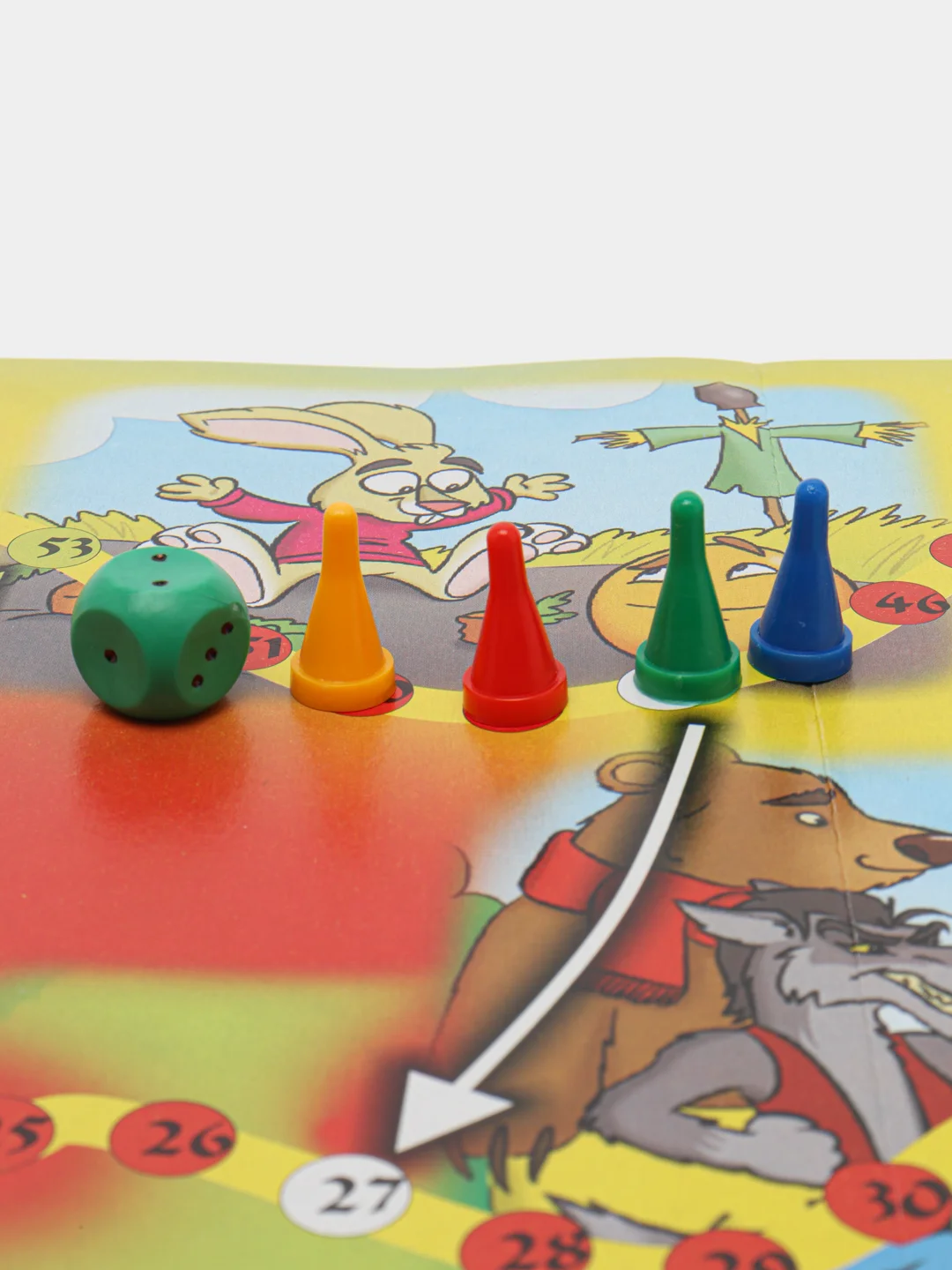 Алый детская настольная игра-ходилка, в коробке