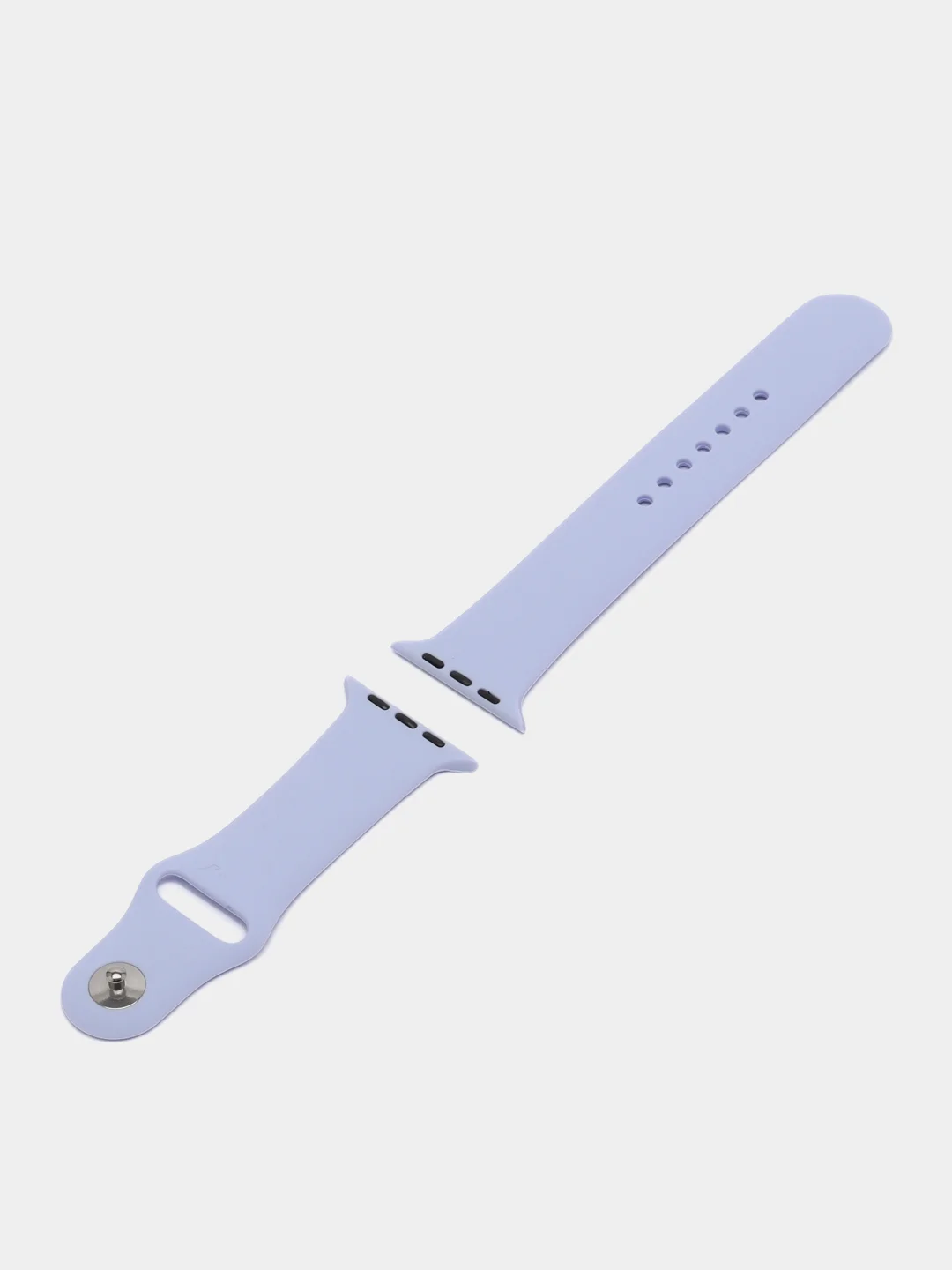 Лавандовый ремешок для Apple Watch 38 мм / 40 мм / 42 мм / 44 мм , размер M, силиконовый