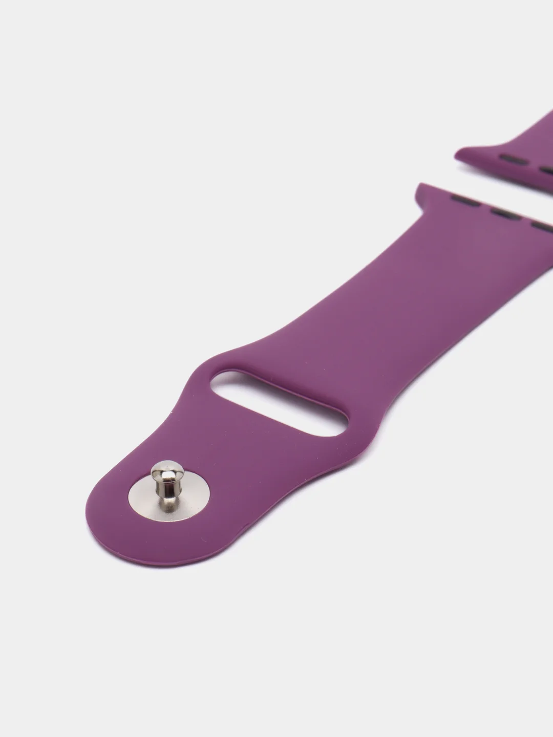 Пурпурный ремешок для Apple Watch 38 мм / 40 мм / 42 мм / 44 мм , размер M, силиконовый