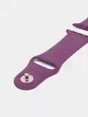 Пурпурный ремешок для Apple Watch 38 мм / 40 мм / 42 мм / 44 мм , размер M, силиконовый