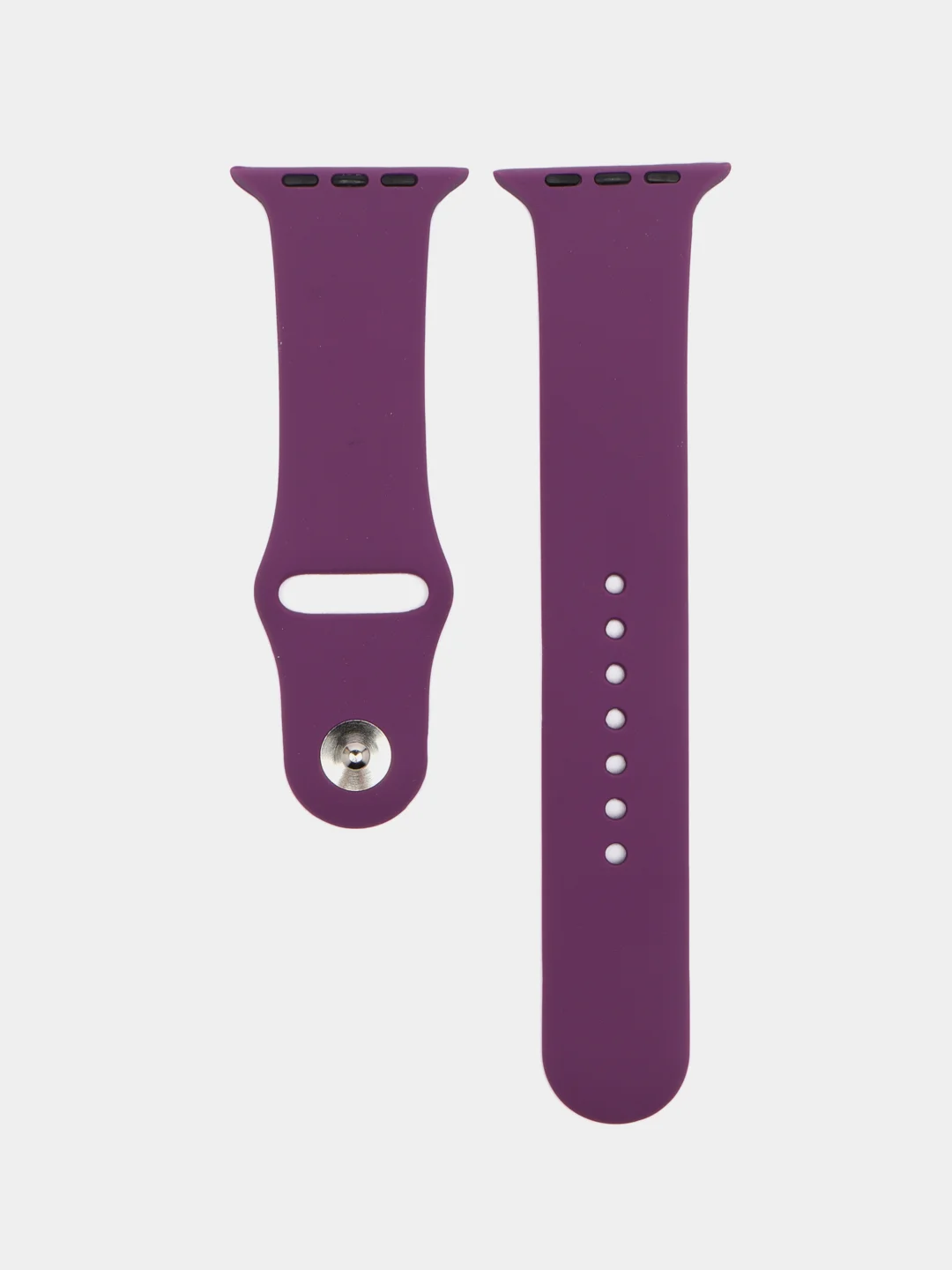 Пурпурный ремешок для Apple Watch 38 мм / 40 мм / 42 мм / 44 мм , размер M, силиконовый