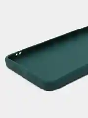 Тёмно-зелёный чехол для Huawei Nova 11i / Хуавей Нова 11Ай, силиконовый, матовый