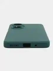 Тёмно-зелёный чехол для Huawei Nova 11i / Хуавей Нова 11Ай, силиконовый, матовый
