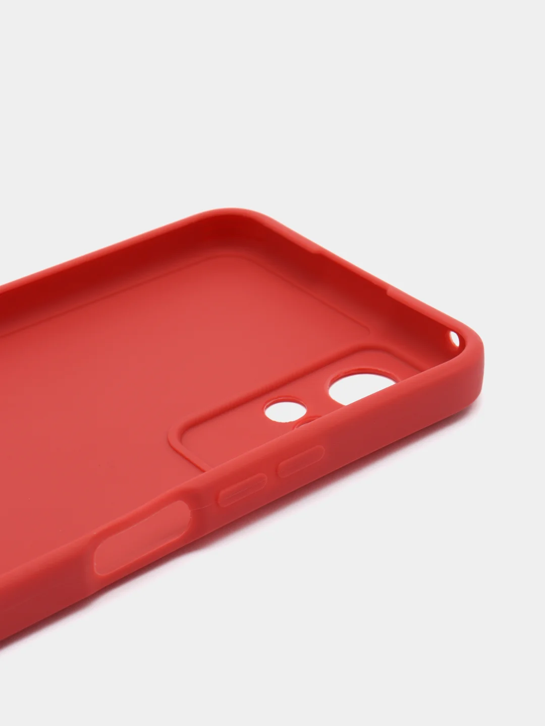 Красный чехол для Vivo Y31 2021 / Vivo Y51 2020 / Y53S 4G / Y33 4G, силиконовый, матовый