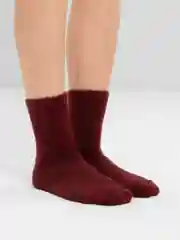 Бордовый шерстяные термоноски