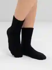 Черный шерстяные термоноски