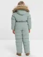 Мятный комбинезон зимний для девочки