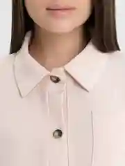 Бежевый женский костюм двойка
