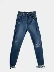 Темно-синий джинсы Bershka