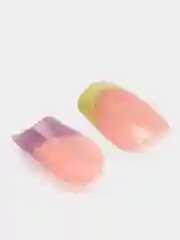 Мятный накладные ногти, 24 штуки
