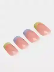 Мятный накладные ногти, 24 штуки