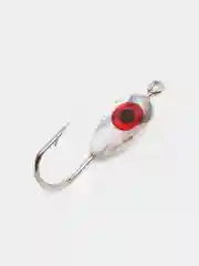 Серебряный мормышка Плавунец фосфорная, крючок Gamakatsu рыболовная, зимняя светящаяся