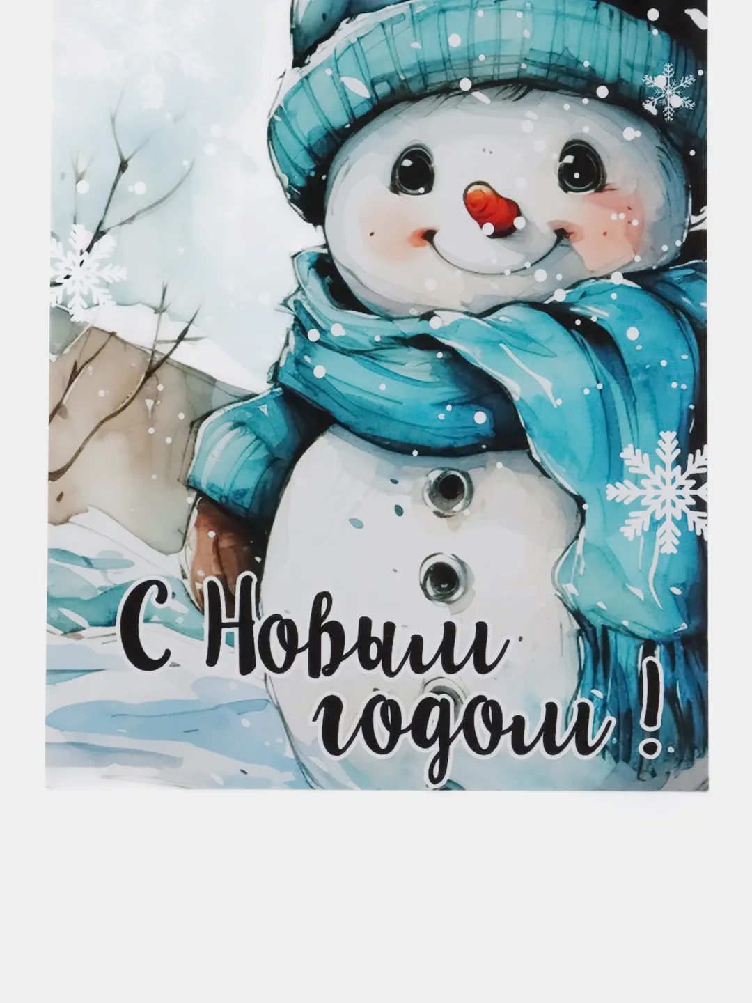 Розовый новогодние открытки - шильдики, 10 х 7 см, открытки для подарков, открытки для цветов
