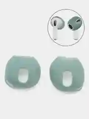 Зеленый амбушюры для наушников AirPods 3, силиконовые накладки-держатели