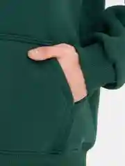 Зеленый спортивный костюм, теплый, с начесом, мужской