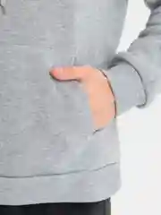 Серый худи мужское на флисе, толстовка мужская, кофта мужская