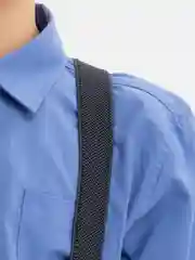 Серый подтяжки детские, эластичные, 2,5 см