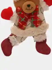 Бордовый новогодняя подвесная игрушка