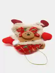 Бордовый новогодняя подвесная игрушка