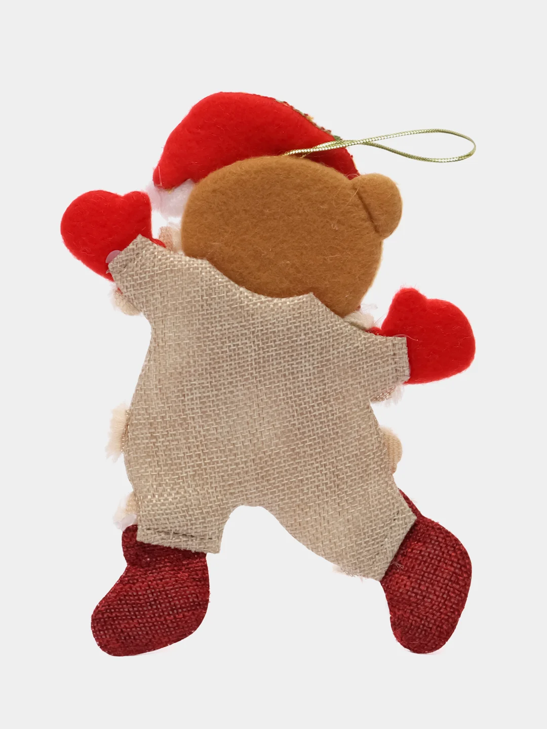 Бордовый новогодняя подвесная игрушка