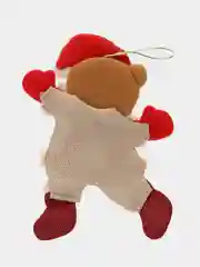 Бордовый новогодняя подвесная игрушка