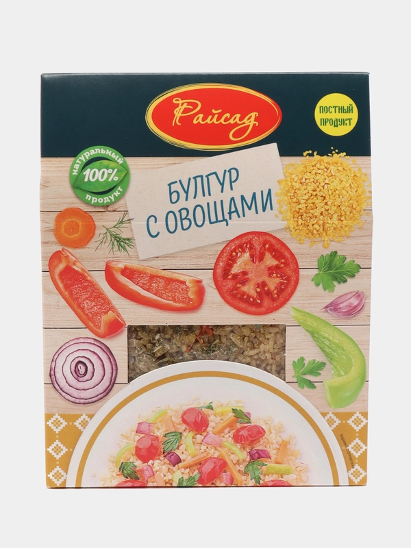 Смесь для приготовления гарнира РайСад "Булгур с овощами", 200 г