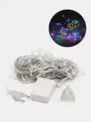 Разноцветный светодиодная новогодняя гирлянда, нить, 10 м, LED