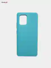 Лазурный чехол накладка "Soft-touch", с перфорацией для Samsung J4/J4 Plus/J6/J6 Plus/Note 10