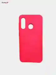 Фуксия чехол накладка "Soft-touch", с перфорацией для Samsung J4/J4 Plus/J6/J6 Plus/Note 10