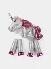 Белый воздушный шар Радужный единорог ходячая фигура