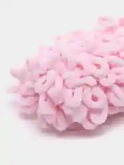 Розовый пряжа Puffy, микрополиэстер, 9 метров