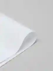 Белый фетр листовой, мягкий, 1 мм