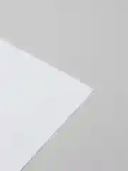 Белый фетр листовой, мягкий, 1 мм