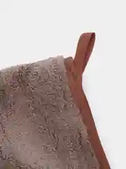 Коричневый полотенце кухонное из микрофибры, 31 х 72
