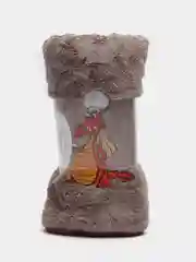 Коричневый полотенце кухонное из микрофибры, 31 х 72