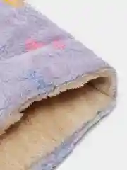 Фиолетовый лежанка для кошек и собак, лежанка для животных, лежак, плед, коврик, 61 х 41 см
