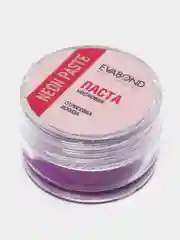 Фиолетовый паста для бровей неоновая Evabond Neon Paste, 5 г